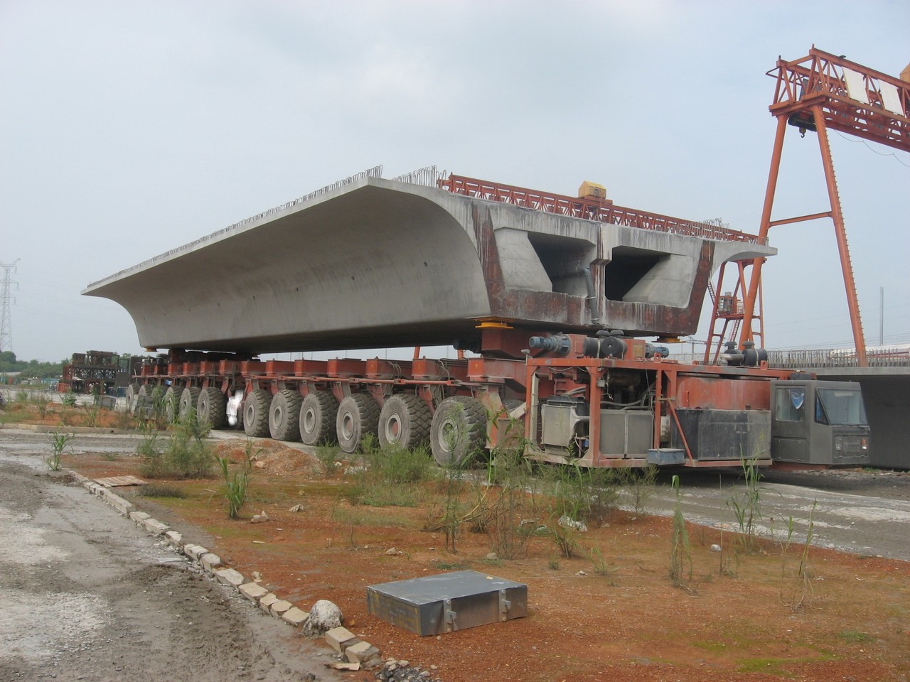 DCY750型運梁車